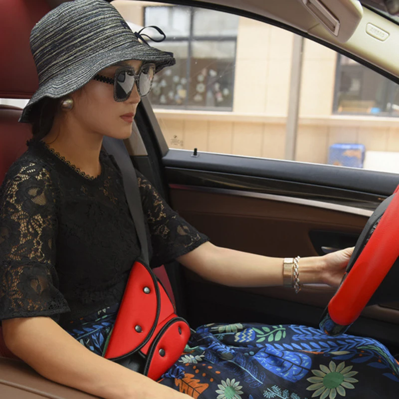 Чехол на ремень безопасности для ребенка мягкий Регулируемый треугольный чехол