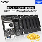 Материнская плата SZMZ для криптовалюты 8 GPU ETH с процессором, база для майнинга
