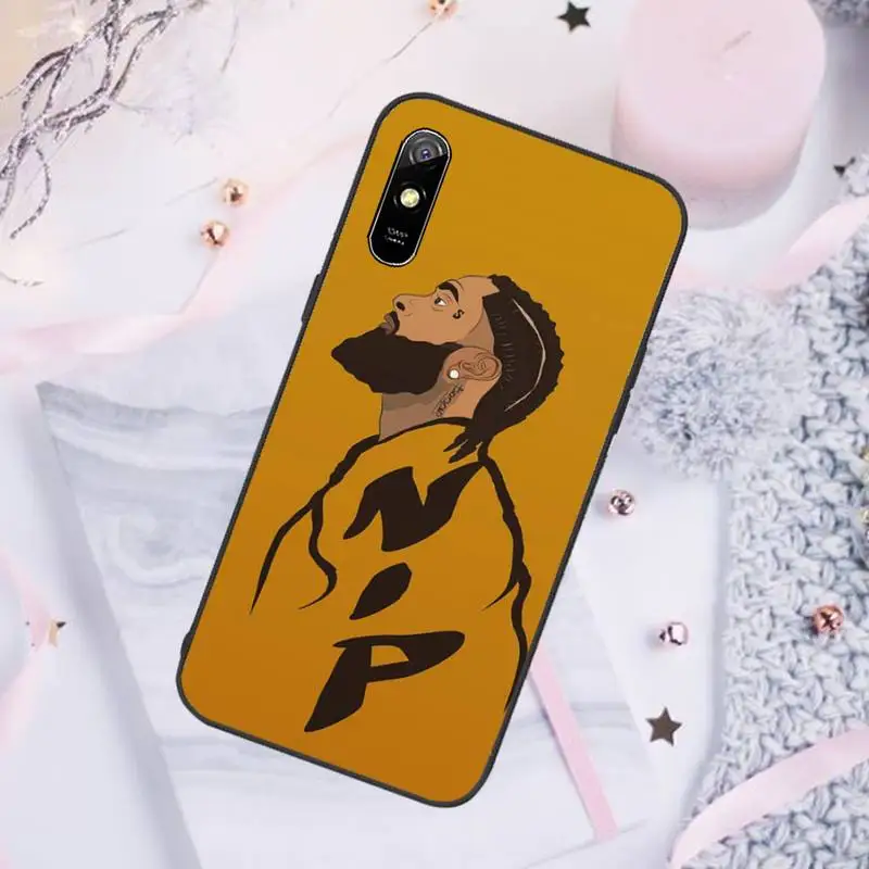 

Nipsey Hussle Phone Case For Xiaomi Mi Redmi Note 7 8 9 pro 8T 9T 9S 9A 10 Lite pro
