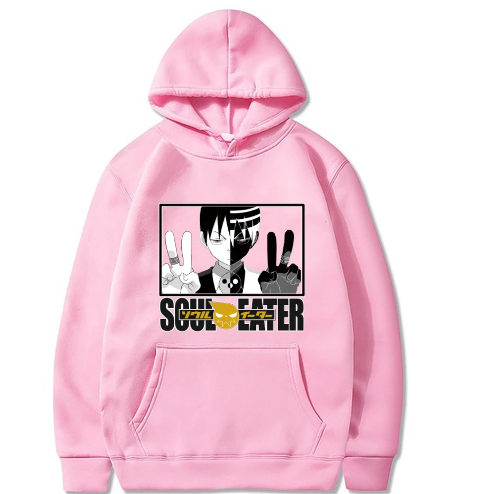 

Soul Eater Anime Hoodie Fashion Long Sleeve Casual Loose Man Cloth