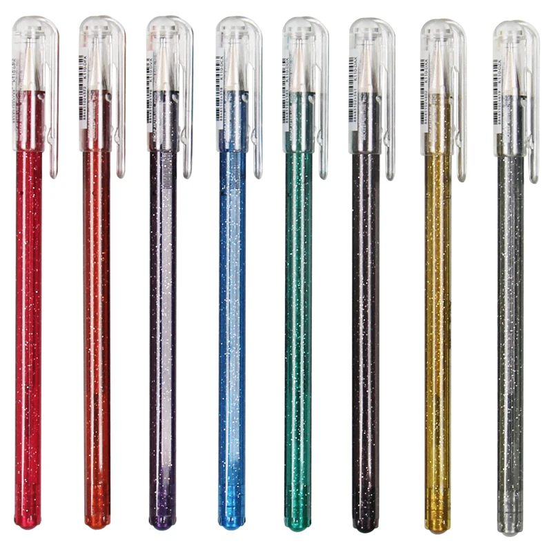 1 шт. японская гелевая ручка Pentel перламутрового цвета флэш маркер студенческий