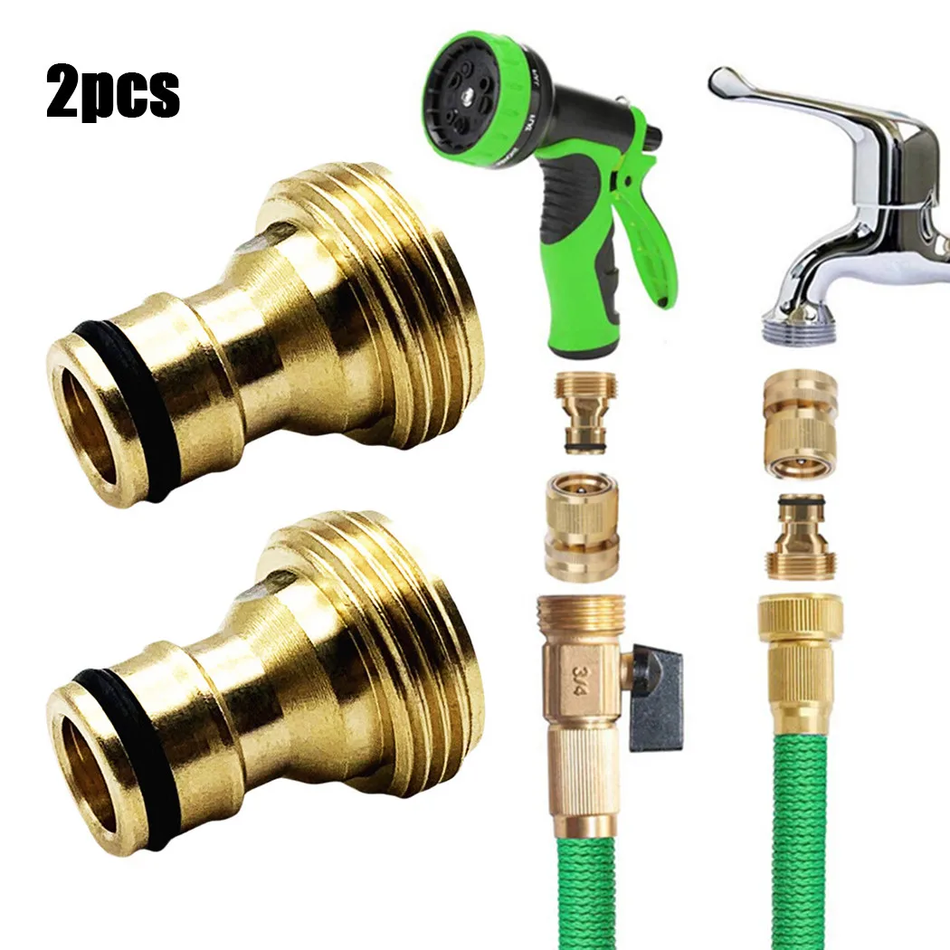 

Universal Threaded Tap Connector 3/4 Tap Adaptorfor Tap Kitchen Faucet Tap Mixer Hose Adaptor Pipe Fitting Garden Watering Tool