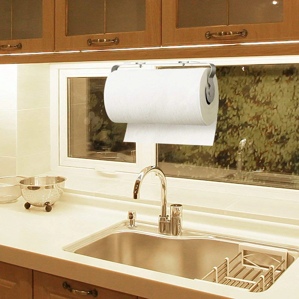 

Настенная полка для хранения для ванной комнаты, настенный держатель для рулонов из нержавеющей стали, настенный держатель для рулонов и до...