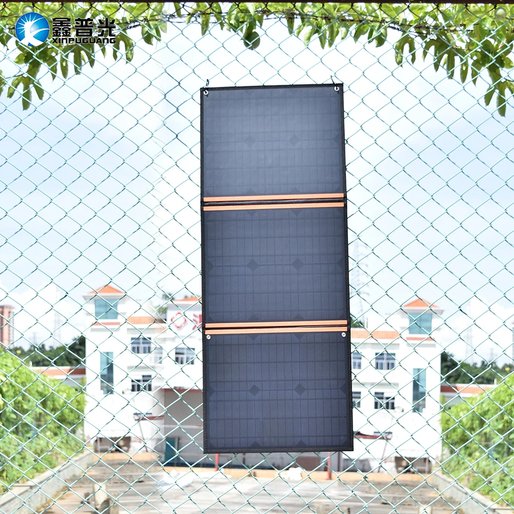 60 Вт Гибкая Складная солнечная панель 16 в зарядное устройство для 12 В автомобиля