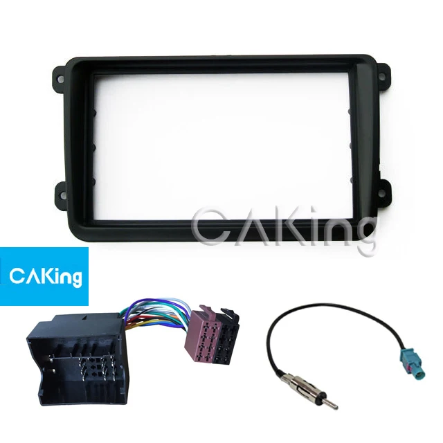 Автомобильная обвязка с радиопанелью Double Din для VW Polo Sagitar Sharan Scirocco Tiguan Touran Transporter
