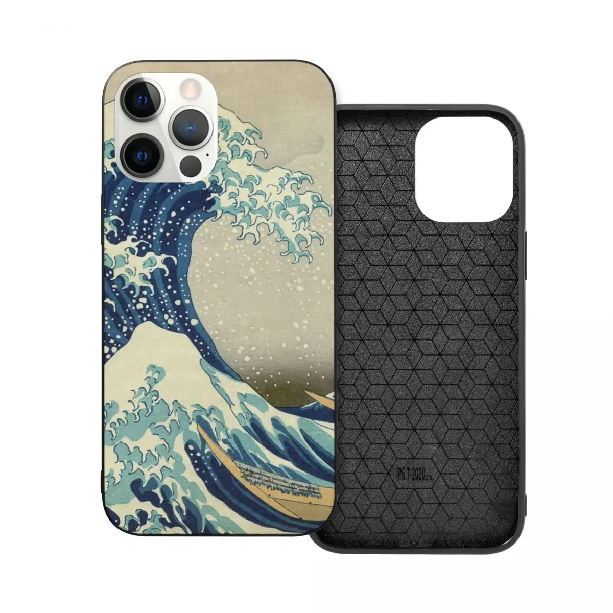 

The Great Wave Off Kanagawa PC Glass TPU чехол для телефона iPhone 12 11 Xs Xr X Pro Max Mini 7 8 Se2 Plus 6 6S