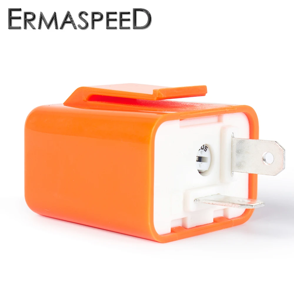 Универсальный мотоцикл 2 Pin Светодиодный проблесковый маячок реле 12V поворотники