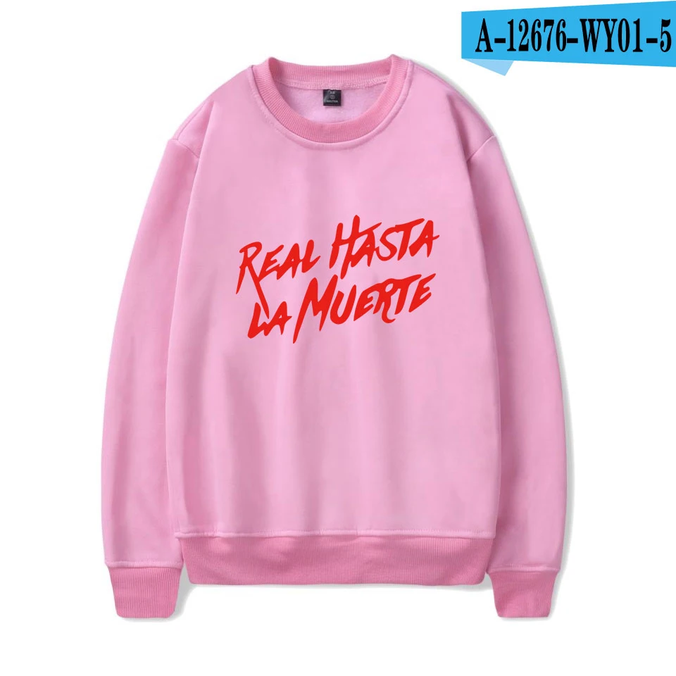 Настоящий Hasta La Muerte, модные толстовки, толстовка, зимний крутой Повседневный мужской/женский пуловер с длинным рукавом, унисекс, Спортивная толстовка с капюшоном размера плюс - Цвет: A00000-WY01