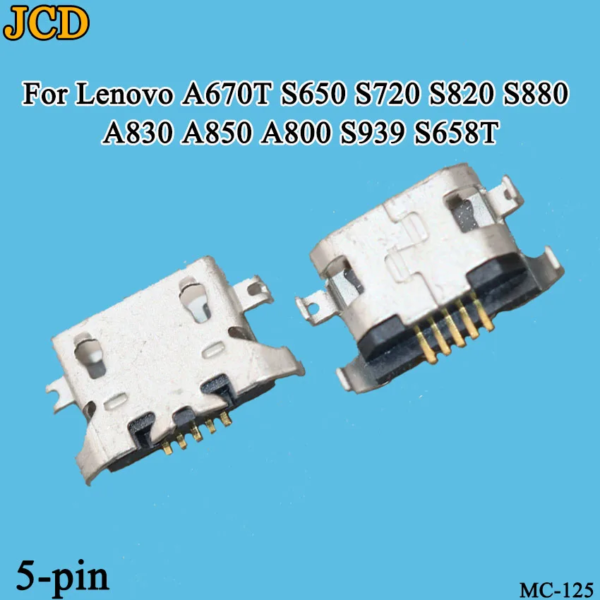 Jcd20 шт./лот Micro Usb зарядная док-станция разъем для зарядки Lenovo A670T S650 S720 S820 S880 A830 A850