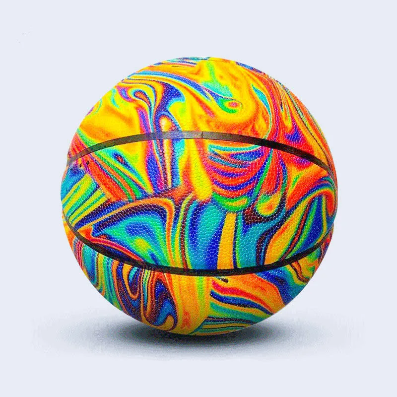 Cosmic Flame Basketball Indoor Outdoor Wear-resistant Competition Basket- Ball Equipment Balls (7#) | Спорт и развлечения
