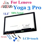 100% протестирован для Lenovo Yoga 3 Pro, ЖК-дисплей, сенсорный экран в сборе, замена 1920x1080 1366x768