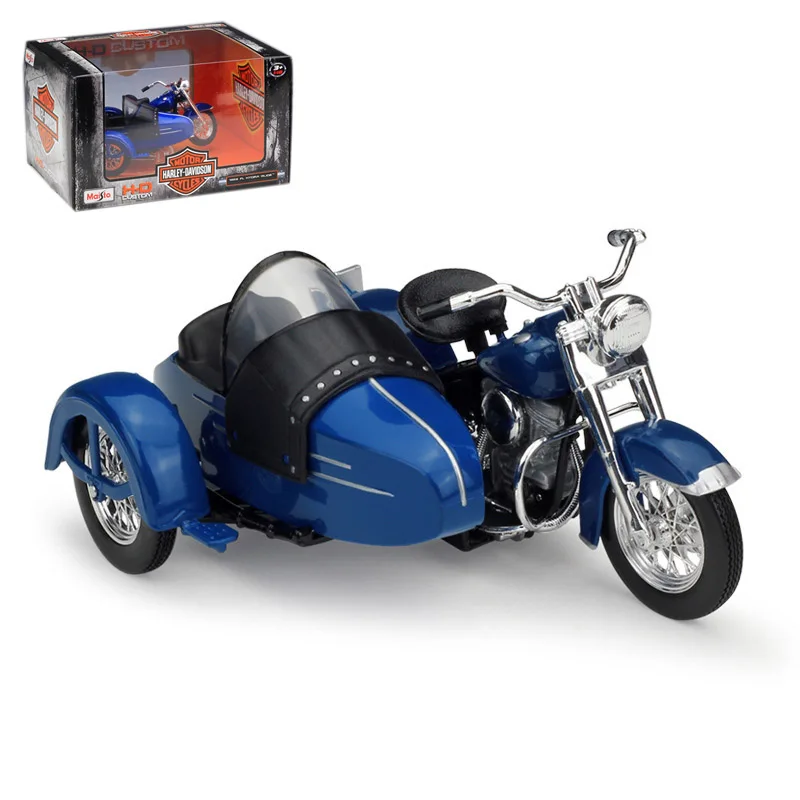 

Model Car Simulation Alloy Motorcycle Maisto 1:18 Harley 1952 FL HYDRA GLIDE Metal Toy Car Children's Toys Gifts Collection