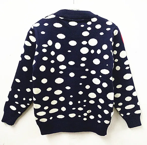 Детская одежда свитер с длинными рукавами и рисунком Детское пальто для девочек