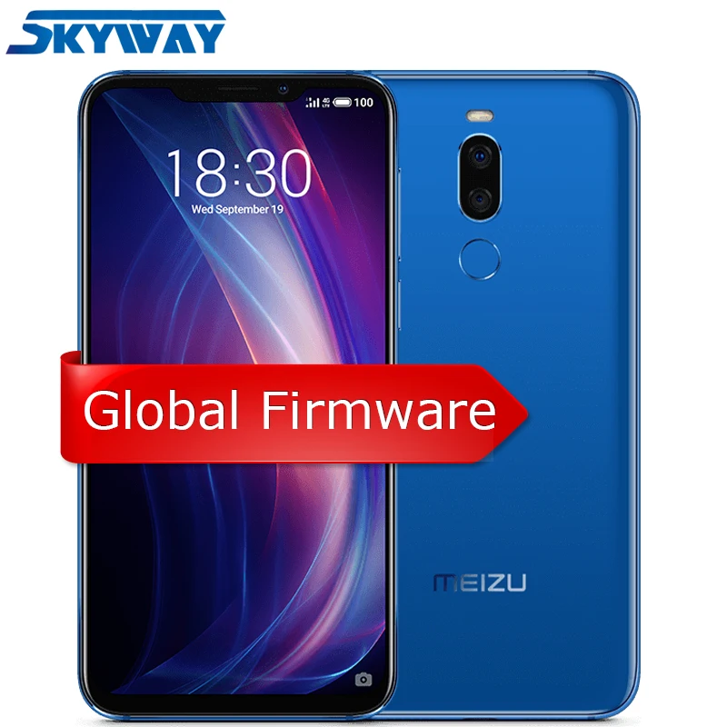 Meizu X8, 4 Гб ОЗУ, 64 Гб ПЗУ, 4G LTE, мобильный телефон Snapdragon 710, четыре ядра, 6,2 дюймов, FHD 1080 P, двойная задняя камера, отпечаток пальца
