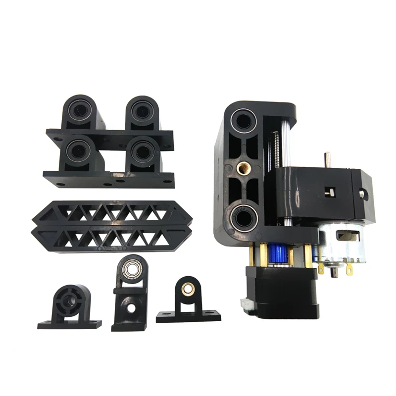 

10 in 1 LY CNC 1610 2418 3018 pro injection plastic mould kit with Z axis 775 spindle lead screw guide rail 42 stepper motor