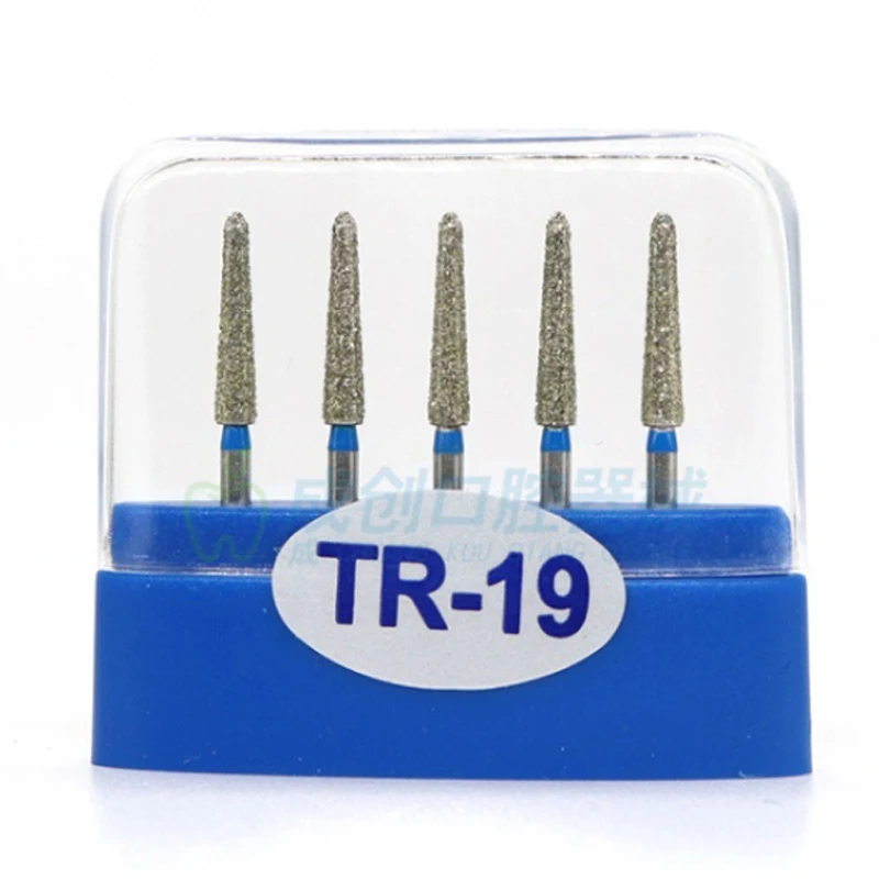 VVDental One Set Diamond FG высокоскоростные боры для полировки разглаживание серии TR