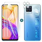 Закаленное стекло 2 в 1 для Oppo Realme 8 Pro, 8 Pro, 8, 7, 5G, 6, 5 Pro, 7i Global, 6i, 5i