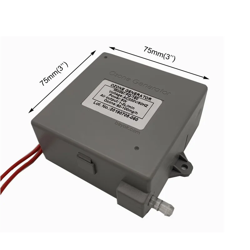 Портативный Лучшая цена генератор озона ячейки в Очистка воды озонатор спа