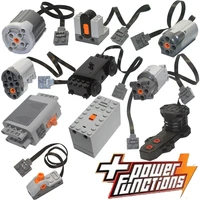 technical parts compatible for multi power functions tool servo blocks train electric motor pf model sets building kits