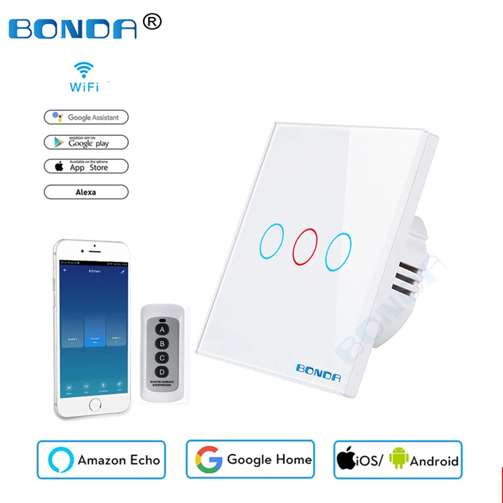 BONDA ЕС Стандартный граффити интеллектуальная беспроводная (Wi Fi) + RF сенсорный