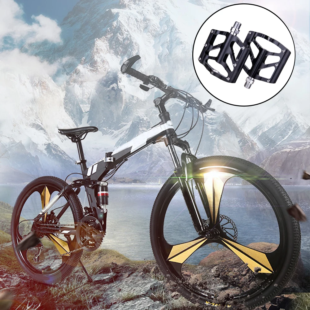 

Bike Pedals Mountain Bike Road Bike Metal Raceface Chester Pedals Wide Flat Plate Anti-Slip 1Pair Mtb Accessoires Bicicleta