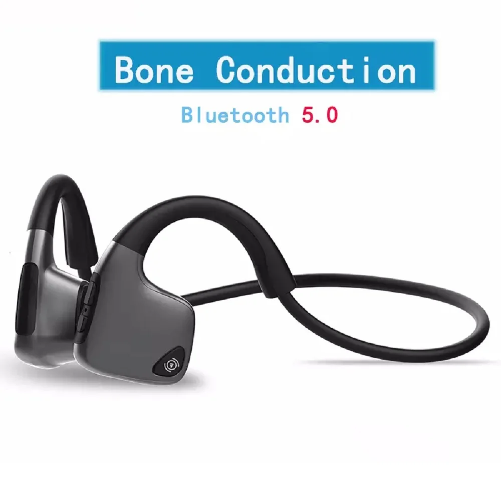 

Оригинальные наушники Bluetooth 5,0 Гарнитура костной проводимости Беспроводные спортивные наушники для бега велоспорта