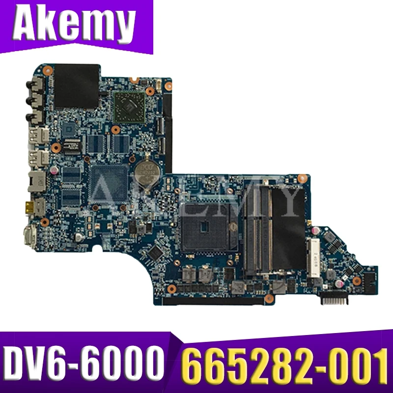 

665282-001 For HP DV6 DV6-6000 Laptop motherboard 100% Tested and guaranteed in good working condition!!