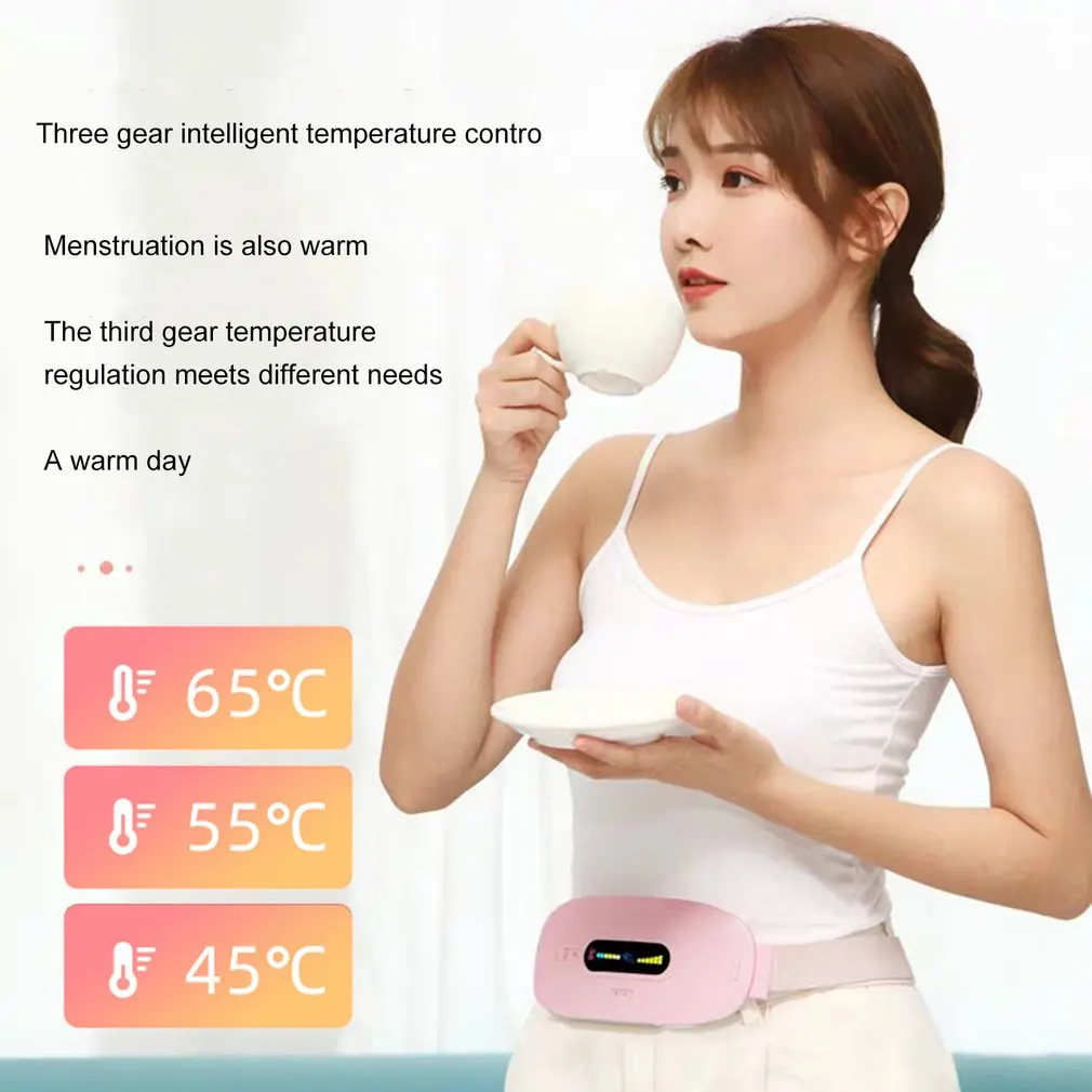 

Massage Device For Girlfriend Gifts Warm Palace Belt Vibration Massage Hot Compress Belt Customized Gifts