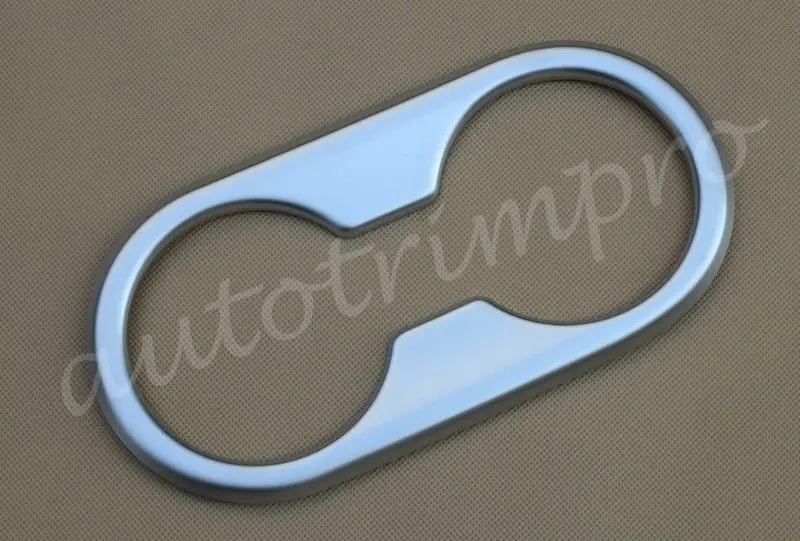 Внутренние детали из АБС хрома крышка для водяного стакана на заднее сиденье