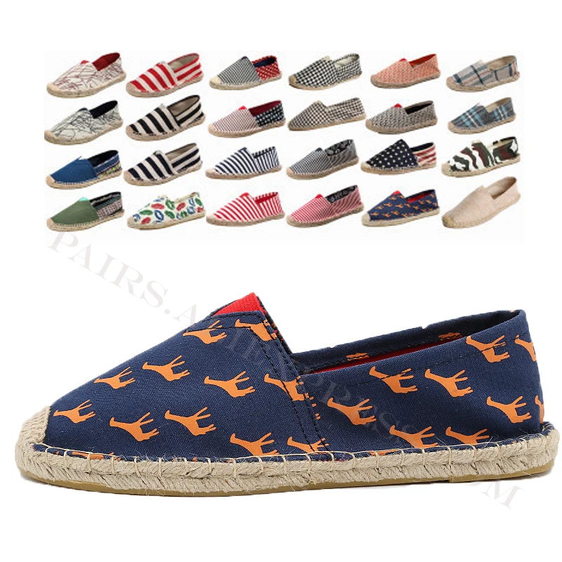 New Summer Linen Breathable Casual Flats Shoes Mens Espadrilles Loafers Fashion Boy Canvas Fisherman Driving Footwear | Обувь