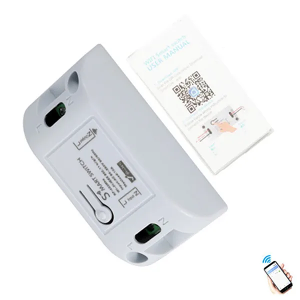 433MHZ10A110V 220V беспроводной wi-fi-переключатель и RF 1527 обучения пульт дистанционного управления Универсальный умный дом