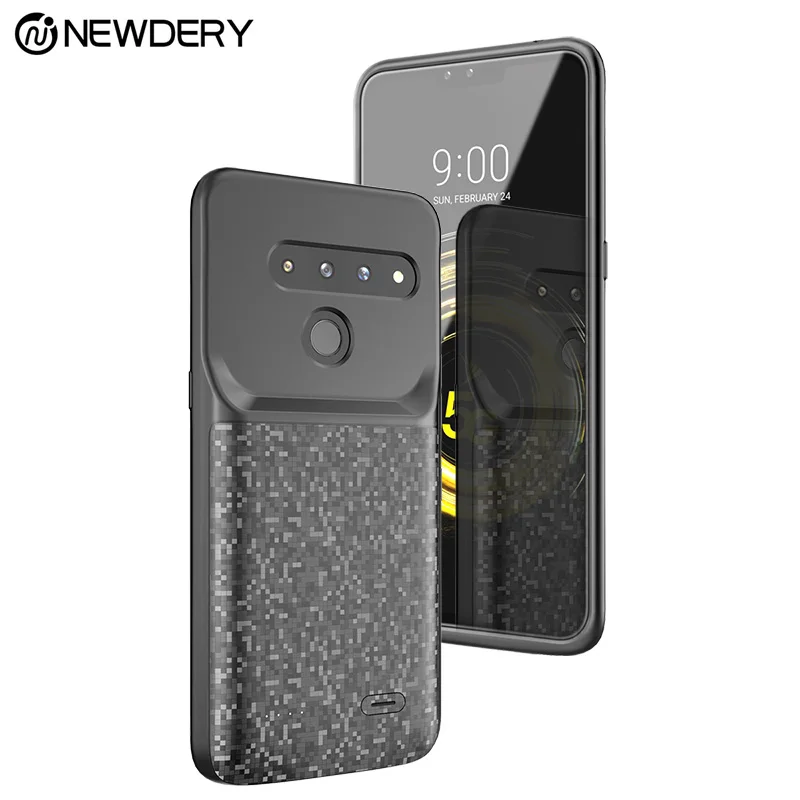Аккумулятор NEWDERY чехол для LG V 50 чехол-аккумулятор 4700 мАч Тонкий чехол для LG V50