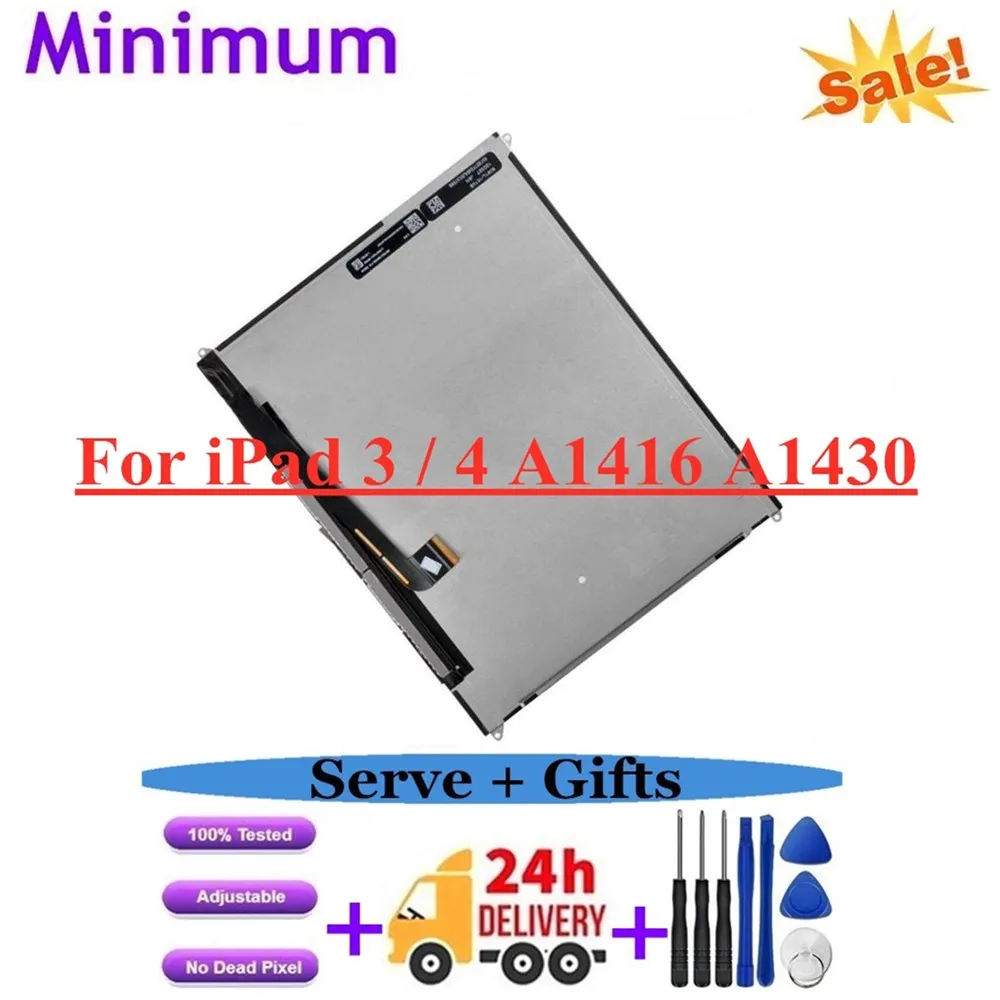 ЖК экран для iPad 3/4 A1416 A1430 A1403 A1458 A1459 A1460 9 7 &quotпланшет дисплей s без сенсорной замены