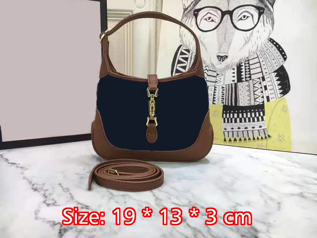 

2021 Luxury Brand, Double G Series, Exquisite And Fashionable Retro Bag, New Color, Denim And Leather Material, Women's Handbag