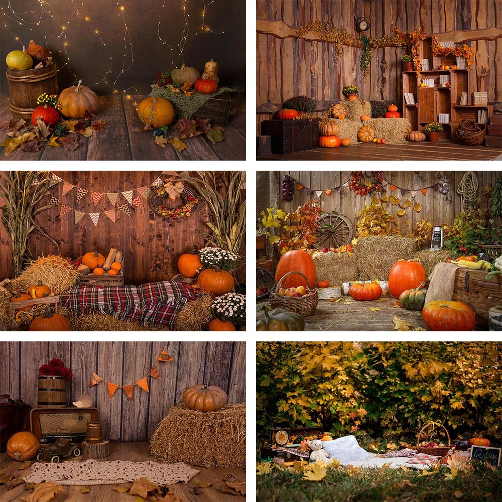 Осенний фон для фотосъемки Mehofon осенний деревянный сарай Урожай Подсолнух День Рождения Вечеринка ребенок душ Портрет фон для фотостудии