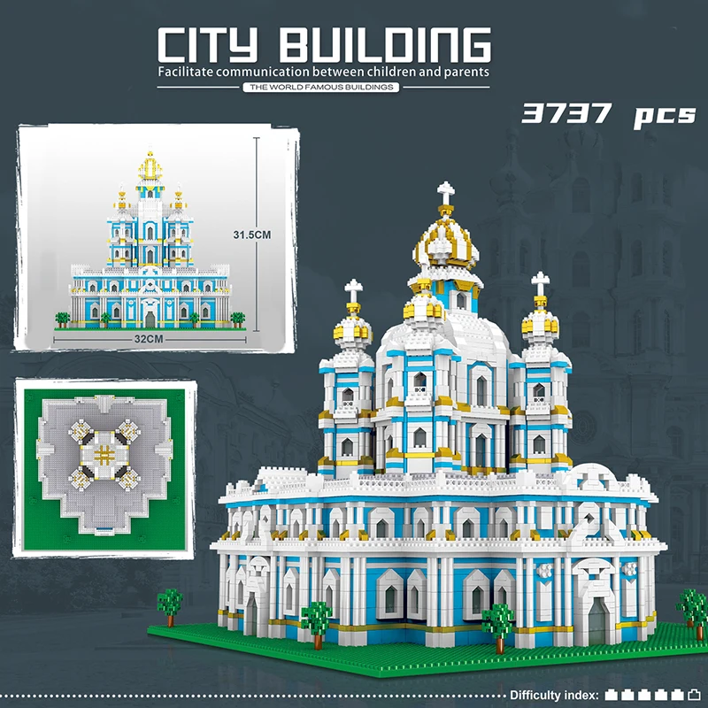 Микро кирпичные блоки мини-архитектурные Друзья всемирно известный наборы