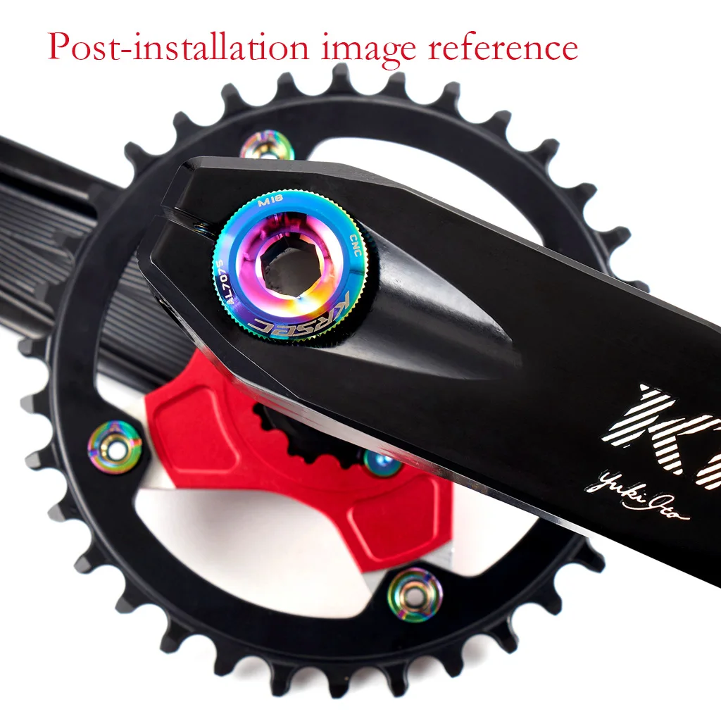 M15/M18/M20 крышка шатуна винтовая M20 MTB шатун для велосипеда алюминиевая BMX дорожный