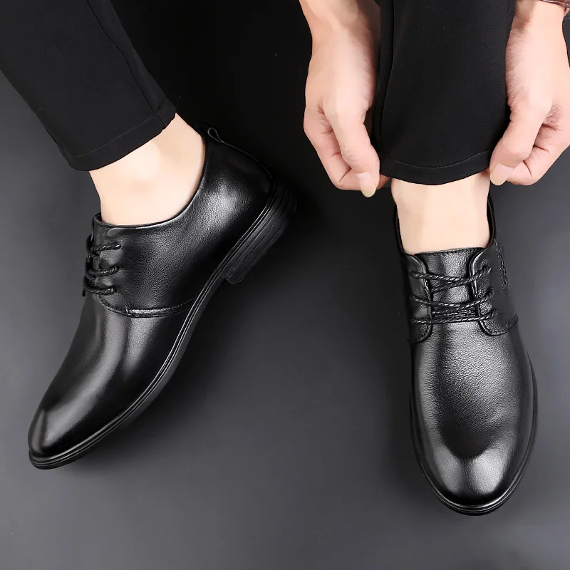 

Zapatos Para Hombre формальная повседневная мужская обувь; Мужские Платье черного цвета обувь Zapatos Cuero Hombre кожа; Женские оксфорды из натуральной кожи...