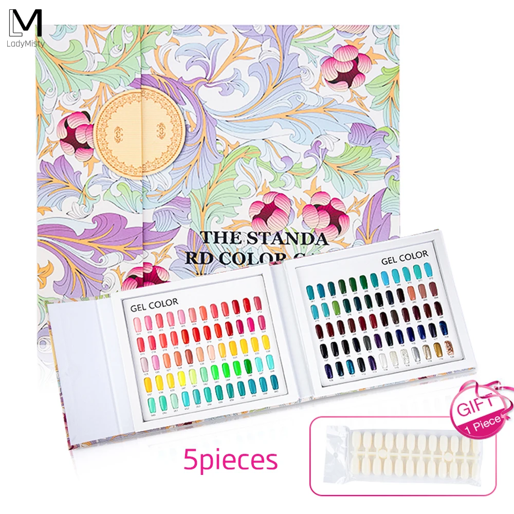 Модель гель лака LadyMisty для ногтей цветной дисплей коробка витрина 120 цветов s