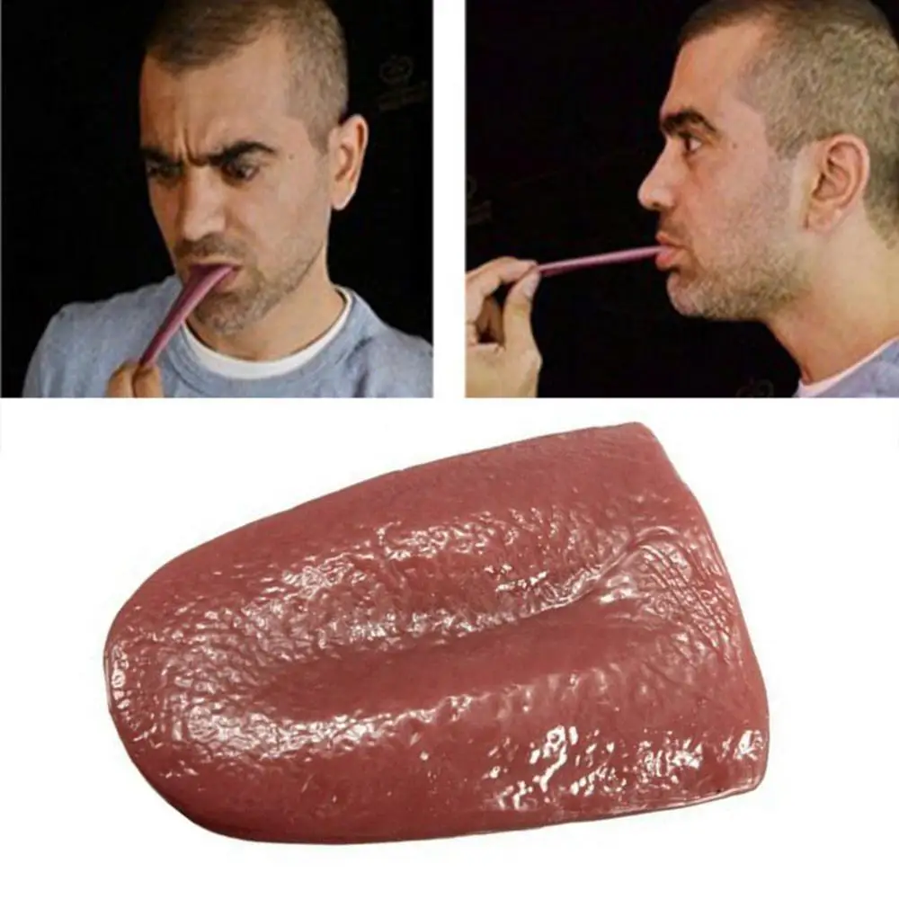 2019 игрушки для Хэллоуина забавные гаджеты детей подарки мужчин язык поддельные