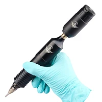 tattoo machine pen professional wireless tattoo machine pen rotary gun with wireless power supply permanent makeup gun body art