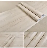 Wood grain Home Decor Furniture Vinyl Wrap Waterproof Wall Sticker Self Adhesive PVC Wallpaper Kitchen Desk Door Decorative Film