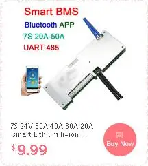 DYKB 7 S-20 S Smart Bluetooth 80A 100A 320A 300A 400A литий-ионный Lipo LiFePO4 батарея BMS Защитная плата 48 в 36 В 24 в 16 с