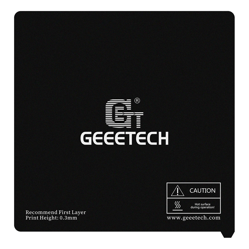 GEEETECH 2PCS Mylar Piece Paste to Hotbed 218*140mm 235*235mm 260*260mm 330*330mm for A10/A20/A10M/A20M/A30/A30M/E180 3D Printer