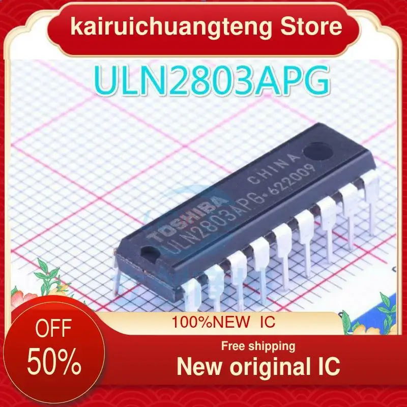 

10-200 шт. ULN2803APG ULN2803A ULN2803 DIP18 новый оригинальный IC