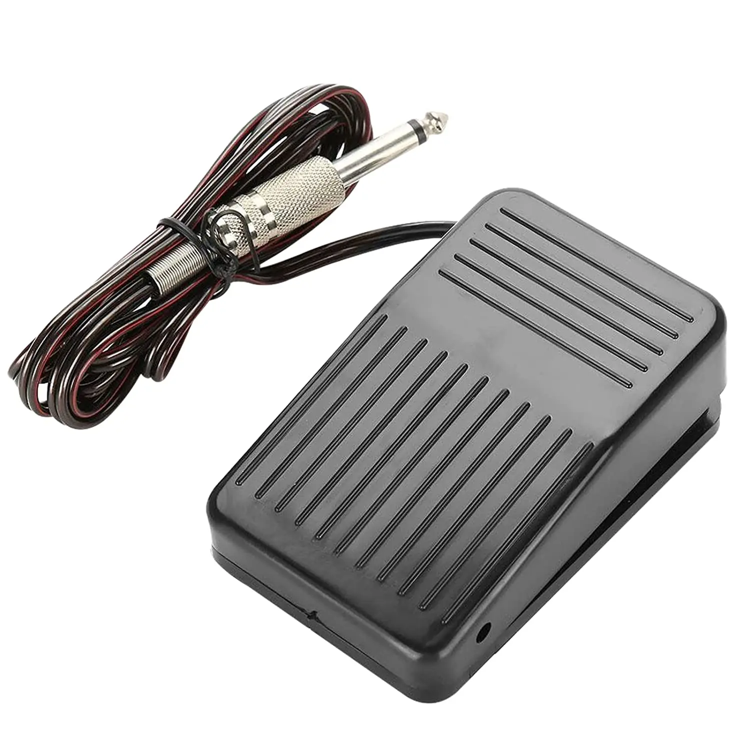 Горячая Распродажа черная пластиковая татуировка педаль компактная