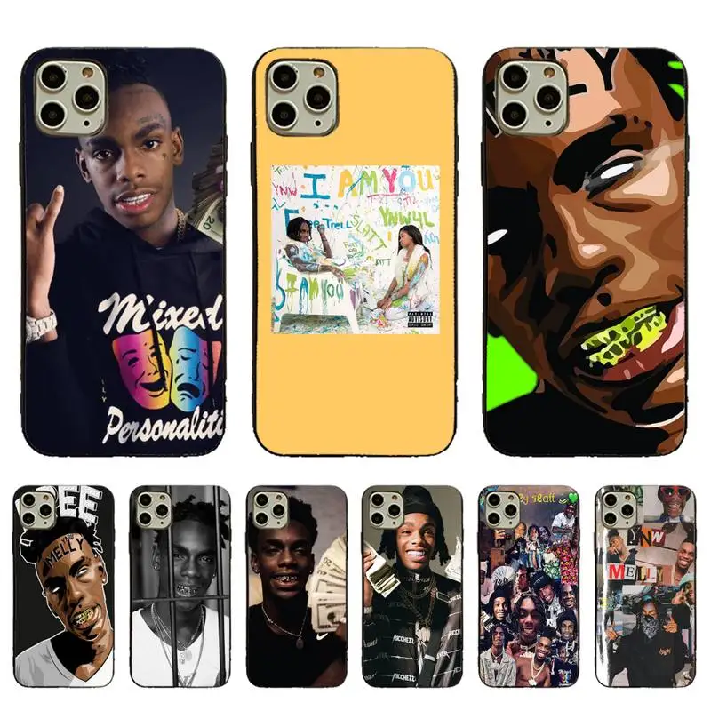 

Ynw Melly Rapper Luxury Soft Phone Case for iphone 13 11pro 12pro MAX 8 7 6 6S Plus X XS MAX 5 5S SE XR Fundas Capa