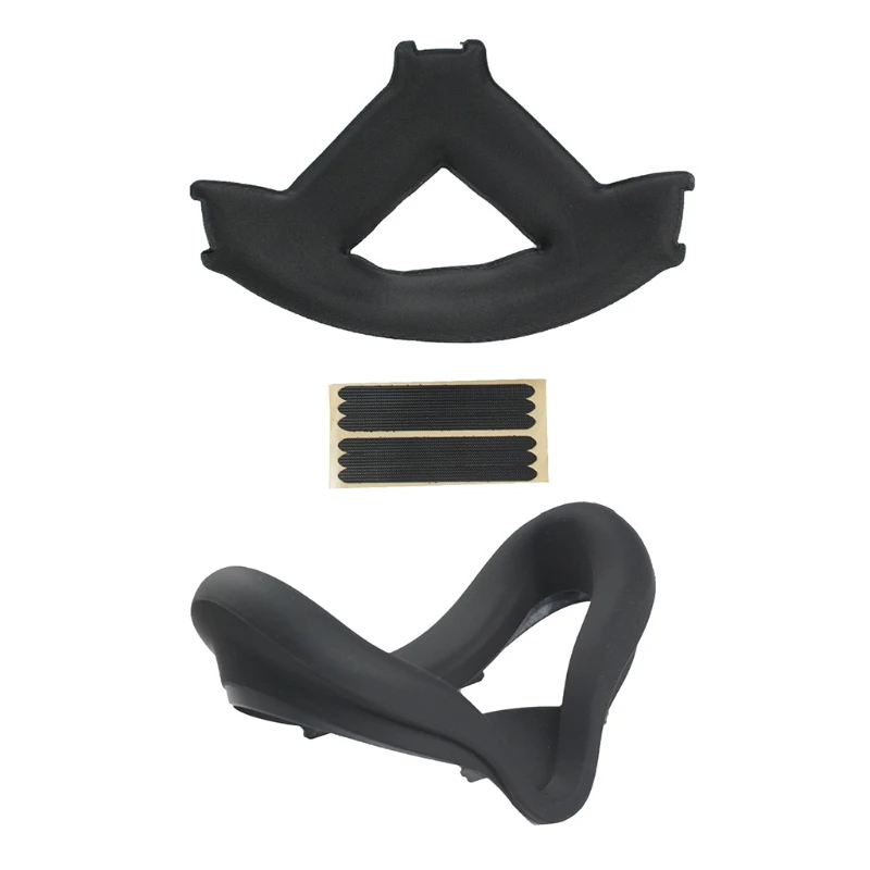 

1 Set Headset Head Cushion Pad lycra Headband Strap + Replacement Eye Mask Pad Cover for oculus Quest 2 Virtual Reality