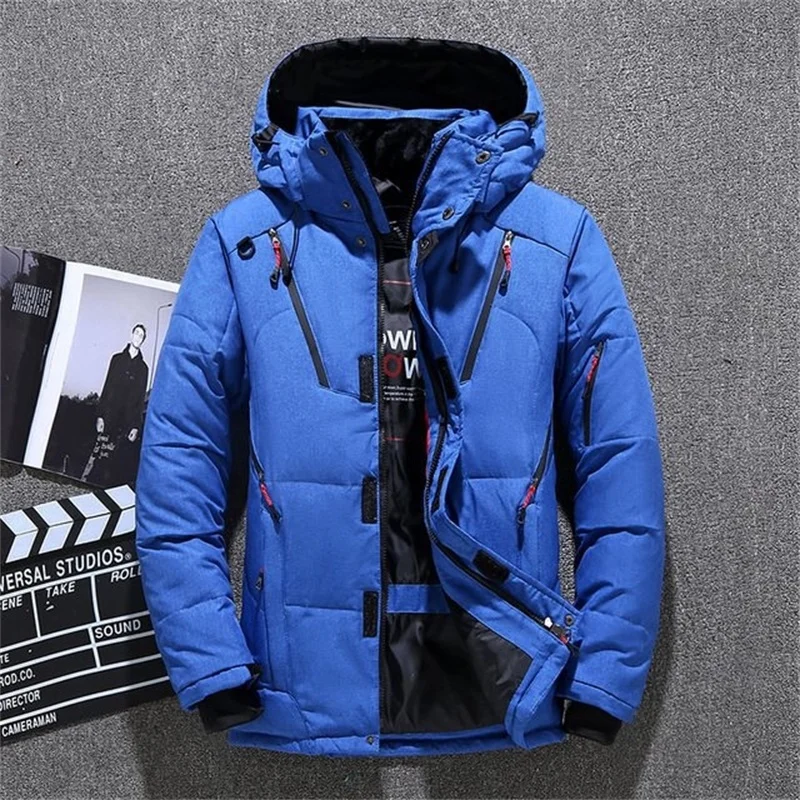 

Winter men's down Jacket Coat mall short thick