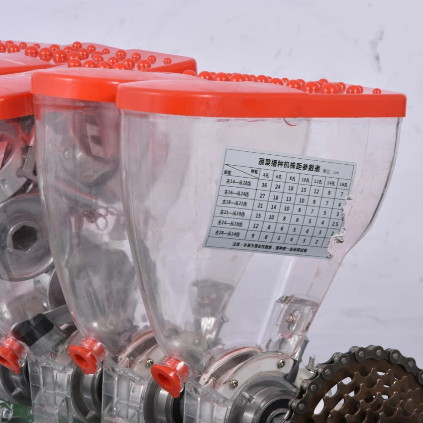 Пуш ап Тип овощная сеялка небольшой садоводства Приспособления семян точного